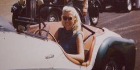 Mary Davis bought bought her first sports car in the '50s and went racing.