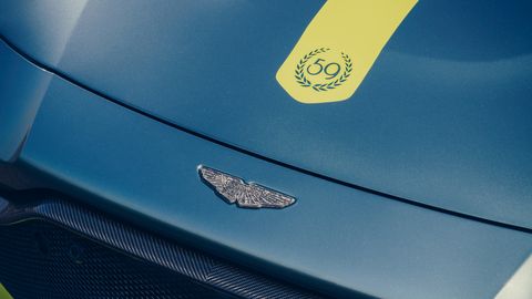 The 2020 Aston Martin Vantage AMR and Vantage 59 both come with a 4.0-liter twin-turbo V8.