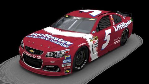 Kasey Kahne will drive a livery honoring Terry Labonte.