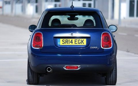 The Mini 5-door maintains the 3-door's overall appearance.