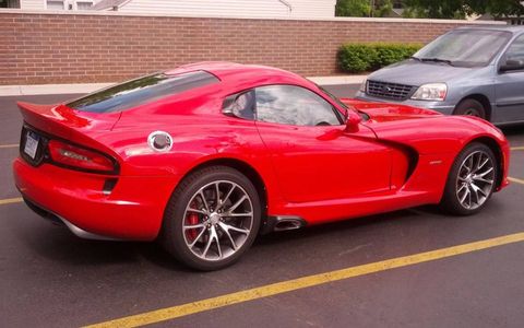 A 2013 SRT Viper was spotted by an Autoweek reader in Birmingham, MI over the weekend.