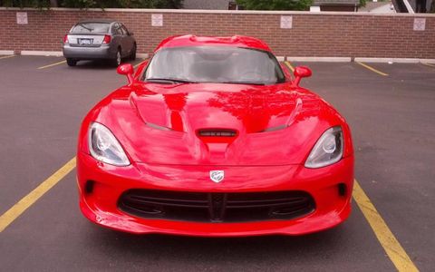 A 2013 SRT Viper was spotted by an Autoweek reader in Birmingham, MI over the weekend.