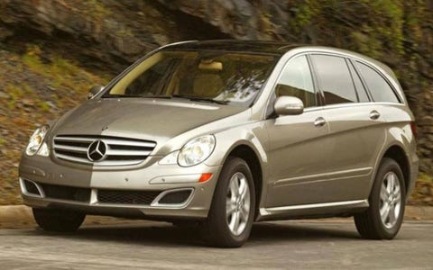 Shifting Focus Mercedes Re Aims R Class At Young Families Lowers Pricing