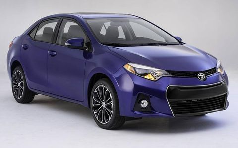 Toyota wants you to think that the 2014 Toyota Corolla looks like a baby Avalon.