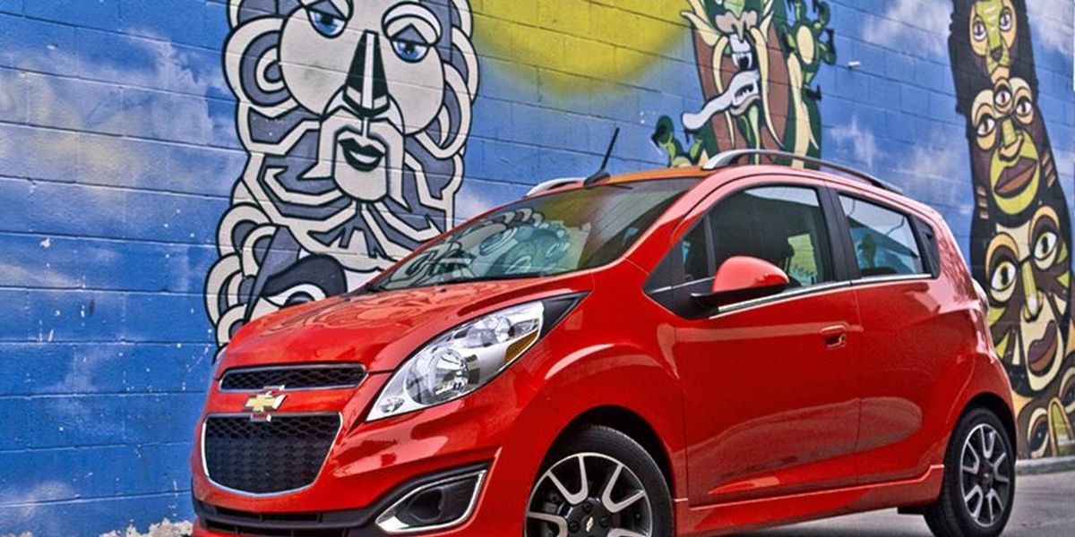 The Chevy Spark starts at $12,170. This one costs slightly more than that.