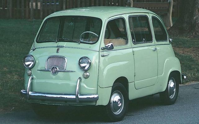 1959 Fiat 600 Multipla: Max Fun in a Most Minimal Minivan