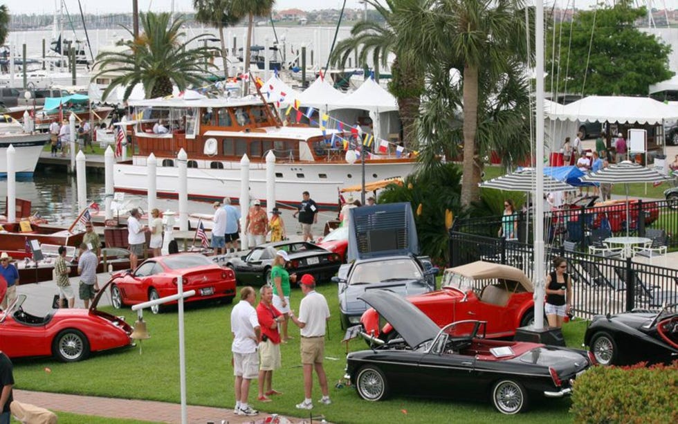 lakewood yacht club car show