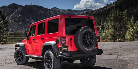 Our Wrangler's color, Rock Lobster Red, made us stand out in a good way