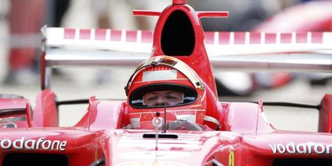 2006 US Grand Prix - Michael Schumacher takes his 5th Indy victory.