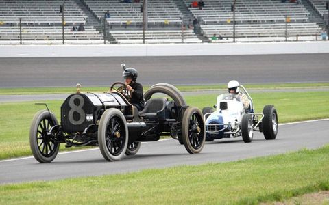 They don't make Indy race cars like that anymore, and that's probably a good thing.