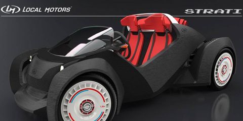 The winning Local Motors design by Michele Ano&eacute; of Italy.