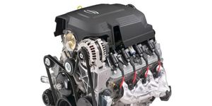 The 5.3-liter V8 comes with GM's cylinder deactivation system.