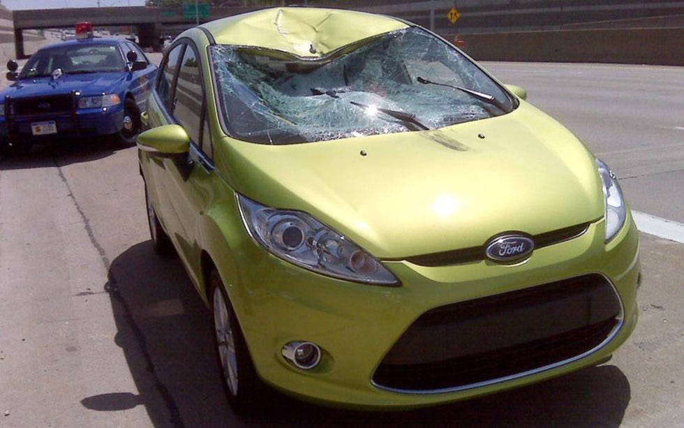 Crashing the party: A tire incident in the Ford Fiesta