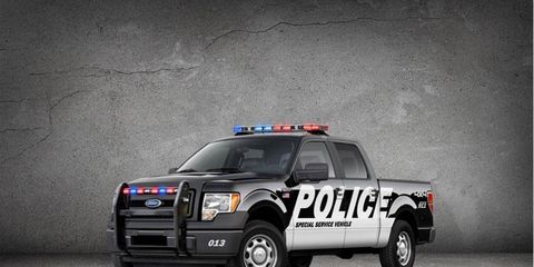 The Ford F-150 SSV will be marketed primarily to law enforcement and fire departments