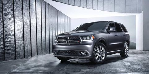 Our test 2014 Dodge Durango R/T received the optional rear entertainment center package that can keep passengers entertained during long road trips.