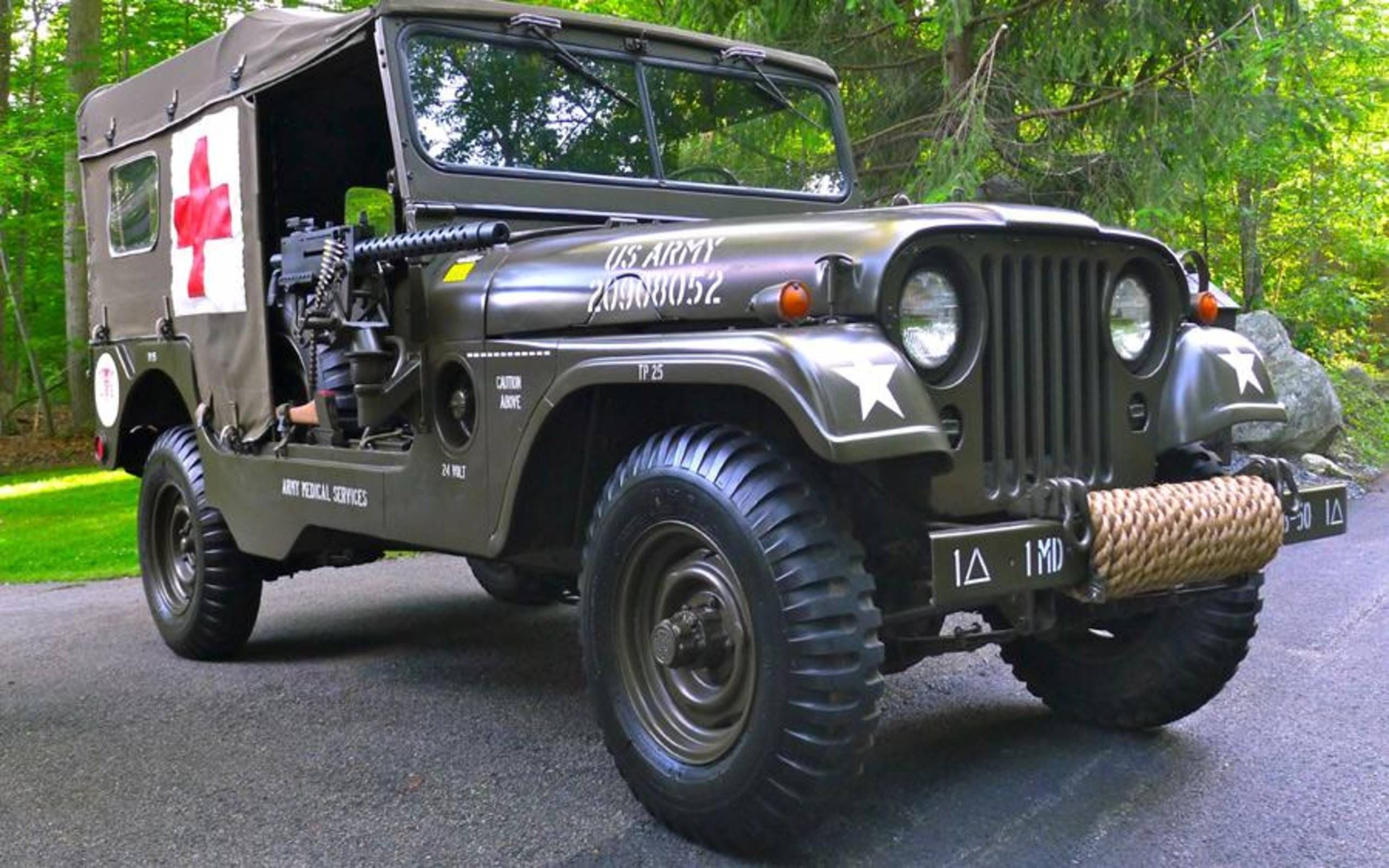1955 Willys M170 Frontline Ambulance Jeep