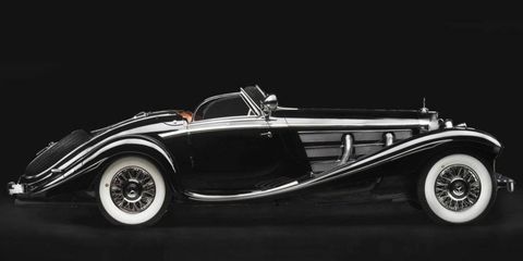 Already a rare car, the 1936 Mercedes-Benz 540K Special Roadster has a unique history: it was once owned by the Baroness Gisela Josephine von Krieger