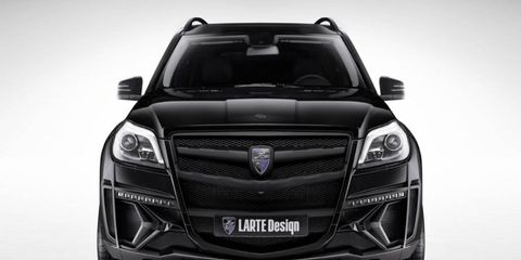 Larte Design's 'Black Crystal' package for the 2014 Mercedes Benz GL.