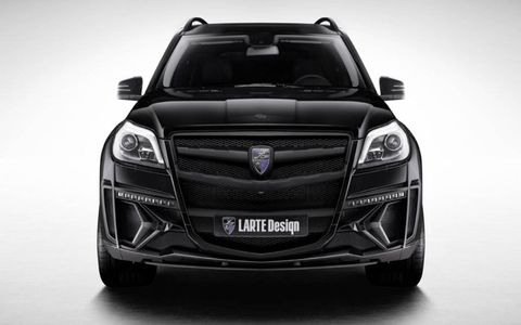 Larte Design's 'Black Crystal' package for the 2014 Mercedes Benz GL.