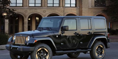 The 2014 Jeep Wrangler Unlimited Dragon Edition comes in at a base price of $31,795 with our tester topping off at $42,640.