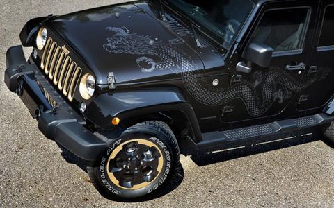 The 2014 Jeep Wrangler Unlimited Dragon Edition started as a concept that was so well-received that its production soon followed.