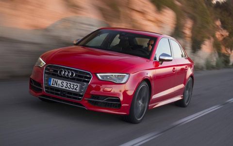 The 2015 Audi S3 starts at $41,995.