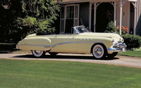 Upscale versions of the 1946 Buick Roadmaster got the "Riviera" name.
