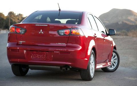 Our Lancer SE carried a tested price tag of $24,485