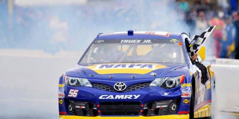 Martin Truex Jr. snapped a 218-race winless streak with his win at Sonoma on Sunday.
