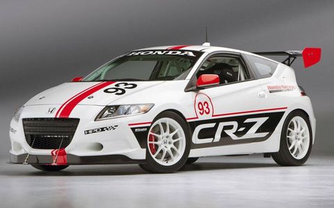 The Honda CRZ hybrid coupe that will take on Pikes Peak.
