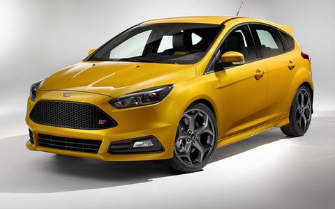 Ford has lightly redesigned the ST for the 2015 model year.