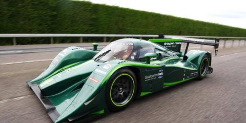 The Lola Drayson B12 69/EV broke the electric land speed record on Tuesday.