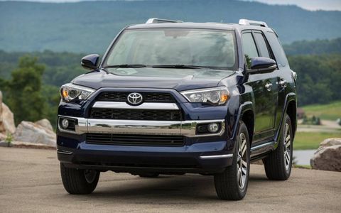 The 2014 Toyota 4Runner Limited is equipped with a 4.0-liter V6.