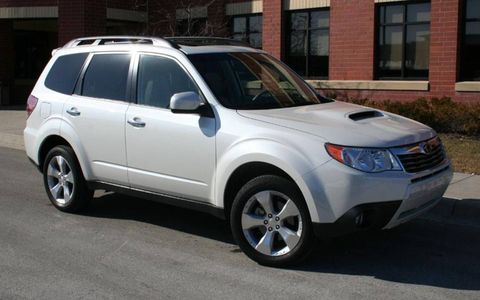 Driver's Log Gallery: 2010 Subaru Forester 2.5XT