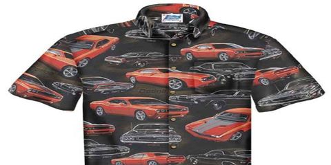 Reyn Spooner makes some of the coolest Hawaiian print shirts around, and Dad would look great in this homage to the Dodge Challenger. $77 www.reyns.com