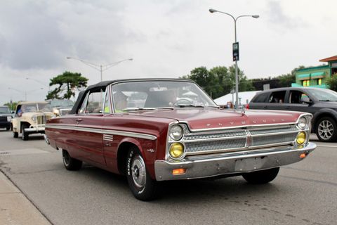 1965 Plymouth Fury III at the 2018 Woodward Dream Cruise