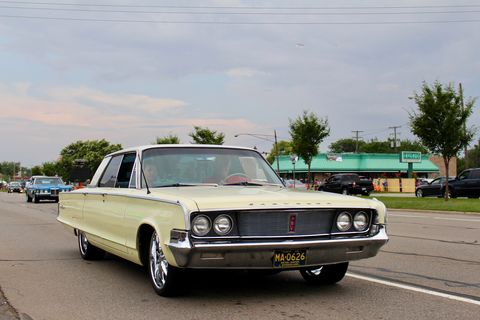 1965 Dodge Newport at the 2018 Woodward Dream Cruise