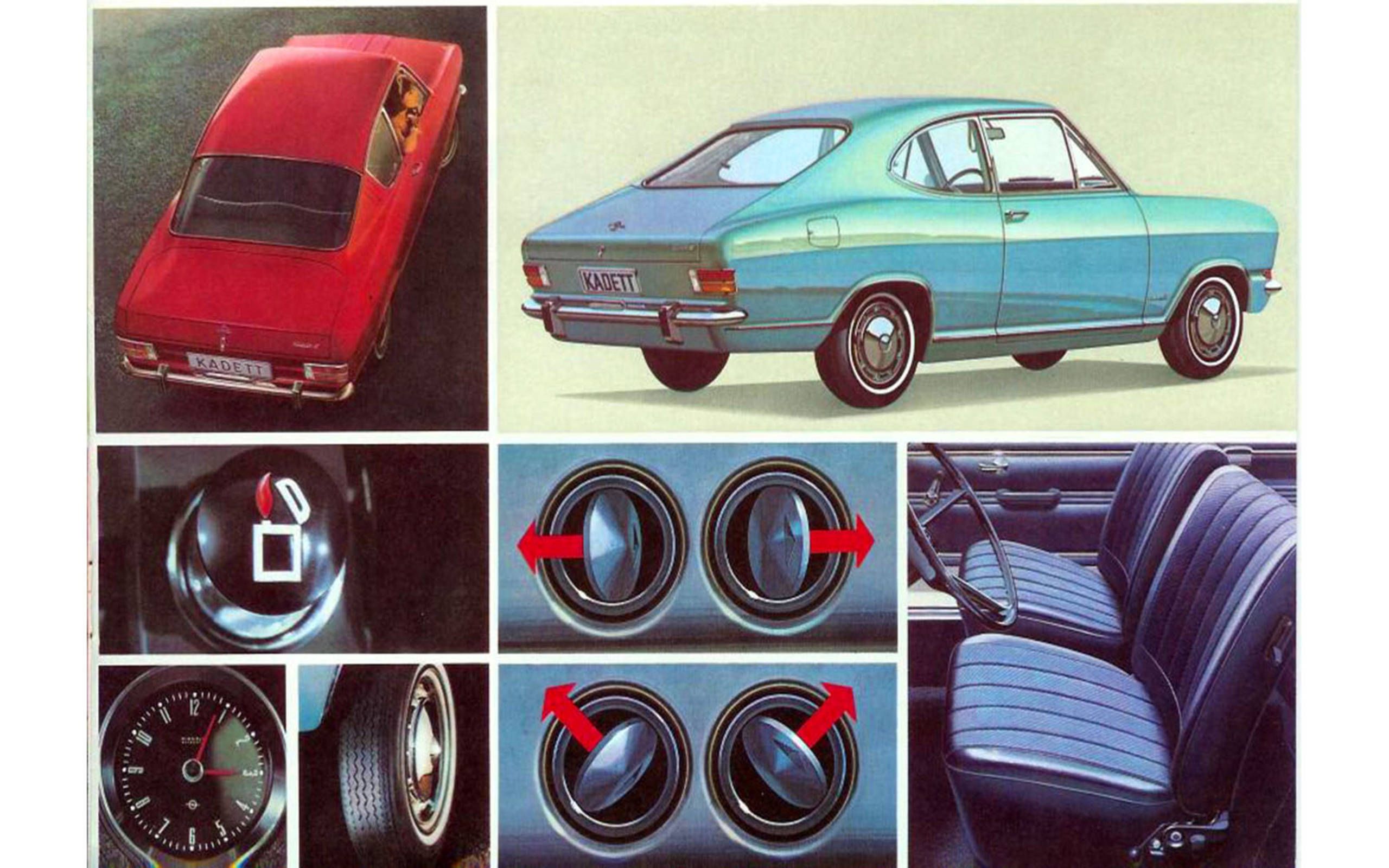 1960'larda ucuz bir arabada standart donanım olarak bir saat çok önemliydi.