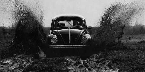 Beetles were pretty good at this sort of thing, in reality as well as in advertisements.