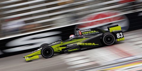 Sights from Friday's IndyCar action at Texas Motor Speedway.