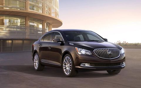 Introducing the new, toothier, 2014 Buick LaCrosse.