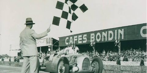 Achille Varzi's victory at the 1935 Grand Prix of Tunisia marked the Italian's third win on the course, his first for Germany's Auto Union.