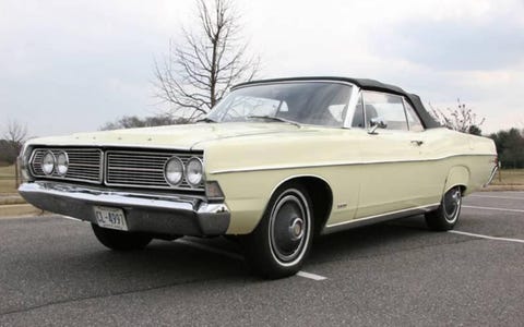 1968 ford galaxie 500 convertible space exploration