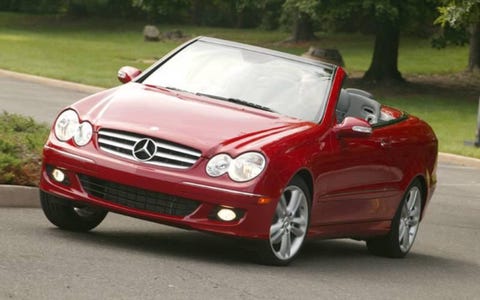 07 Mercedes Benz Clk550 Cabriolet