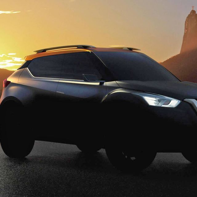 The Nissan crossover concept will be unveiled in Sao Paulo, Brazil, this week.