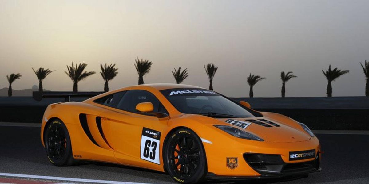 The McLaren 12C GT Sprint will debut at Goodwood.