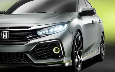 The Civic hatch will go on sale in 2017.