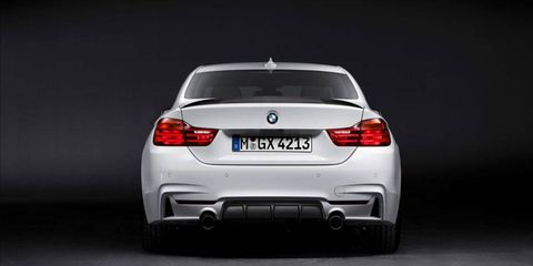 The 4-series package power output for the 428i is 269 hp and 287 lb-ft of torque, while the 435i gets 336 hp and 332 lb-ft