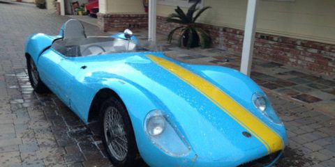 This 1956 Elva MkII is part of a stalled project being sold from California.