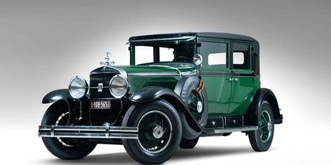 This stately 1928 Cadillac V8 Town Sedan was once owned by legendary mobster Al Capone.